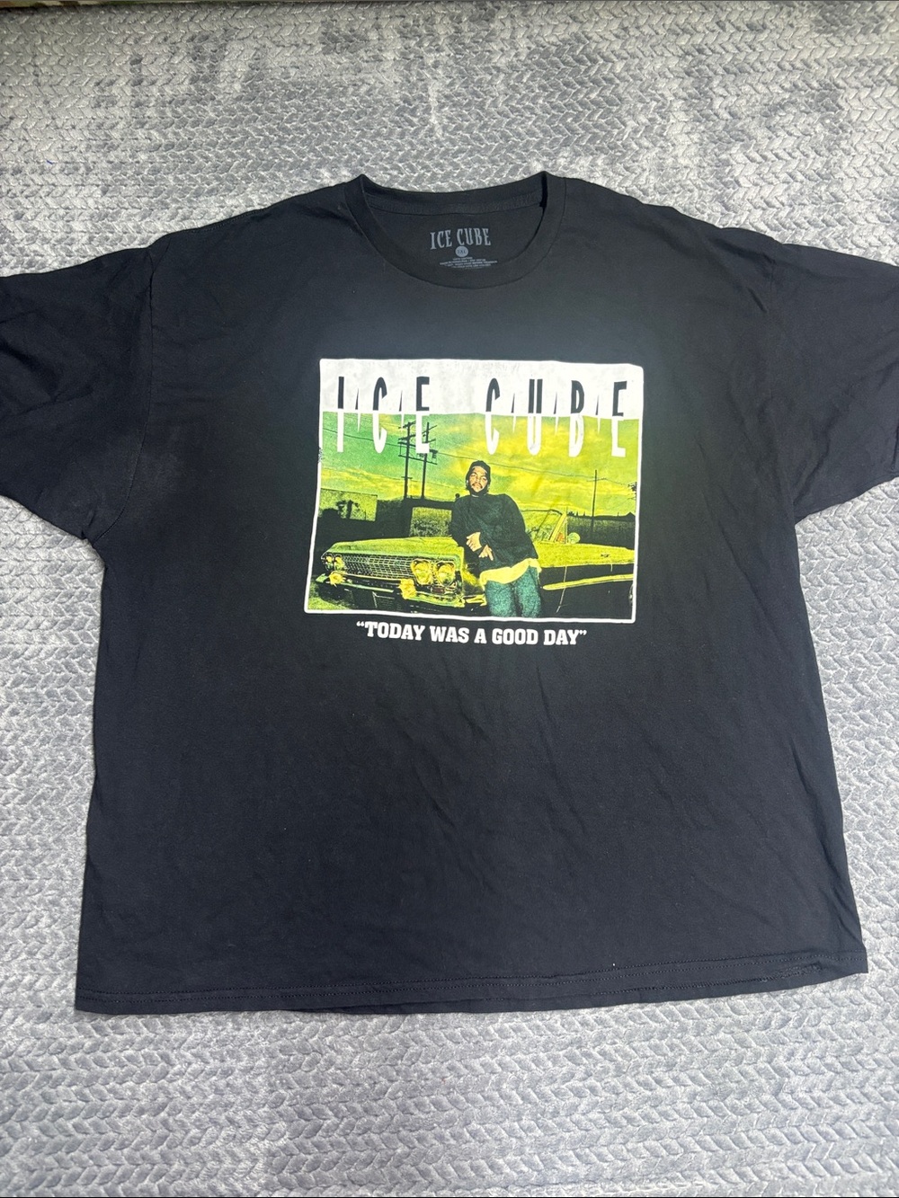 Ice Cube 'Today Was a Good Day' Black Graphic Tee